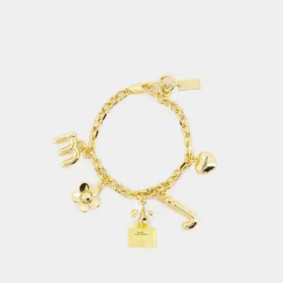 Marc Jacobs Daisy Bracelet In Gold