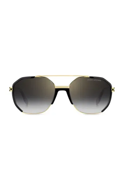 Marc Jacobs Eyewear Geometric Frame Sunglasses In Multi