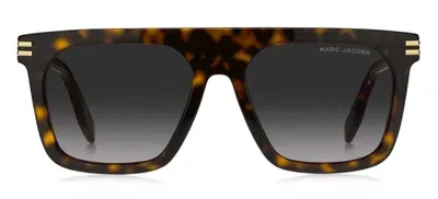 Marc Jacobs Eyewear Square Frame Sunglasses In Multi