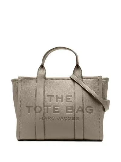 Marc Jacobs Medium The Leather Tote Bag In Grey