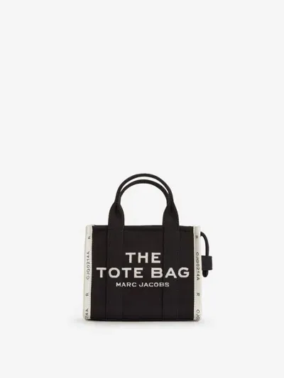 Marc Jacobs 'the Jacquard' Medium Tote Bag In Black