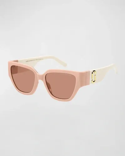 Marc Jacobs Marc 724s Propionate Cat-eye Sunglasses In Blush Ivory Rose