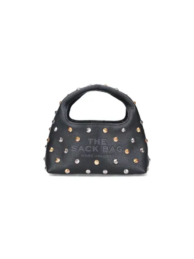 Marc Jacobs Mini Bag With Studs "the Sack Bag" In Black  