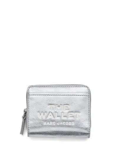 Marc Jacobs Mini The Wallet In 银色