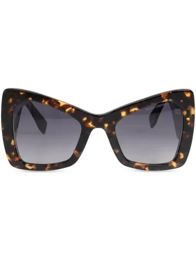 Marc Jacobs Oversized-frame Sunglasses In Multi