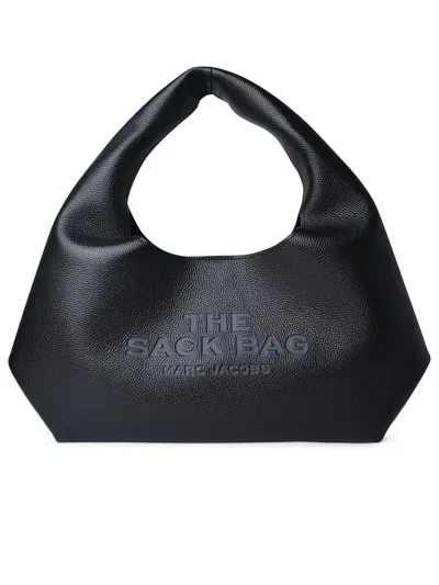 Marc Jacobs Black Leather The Sack Bag Shopping Bag