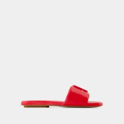 Marc Jacobs The J Marc Sandals -  - Leather - Red