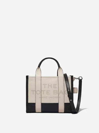 Marc Jacobs Small Tote Bag In Logo Patch On The Back