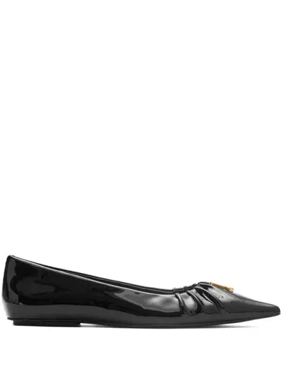 Marc Jacobs The Ali Ballerina Shoes In Black