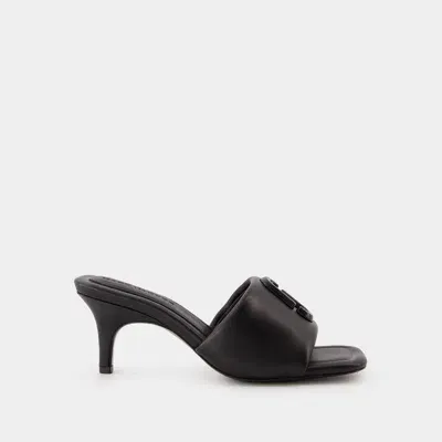 Marc Jacobs The J Marc Sandals In Black