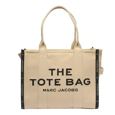 Marc Jacobs The Jacquard Large Tote Bag In Beige