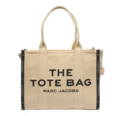 Marc Jacobs The Jacquard Large Tote Bag In Neutro