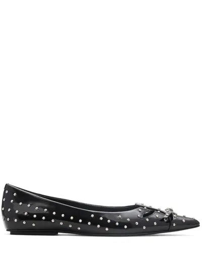 Marc Jacobs The Kat Ballerina Shoes In Black