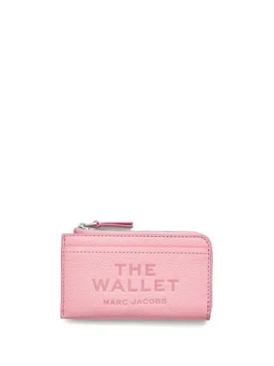 Marc Jacobs The Leather Wallet In Pink