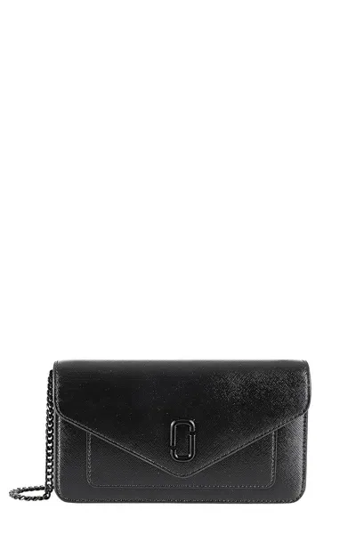 Marc Jacobs The Longshot Chain Wallet In Black