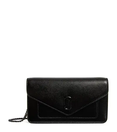 Marc Jacobs The  The Envelope Chain Wallet In Black