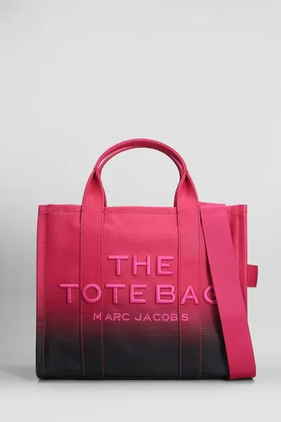 Marc Jacobs The Medium Tote Tote In Fuxia Cotton