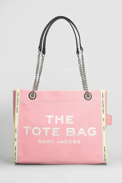 Marc Jacobs The Medium Tote Tote In Rose-pink Cotton