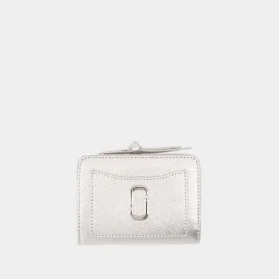 Marc Jacobs The Mini Compact Wallet In White