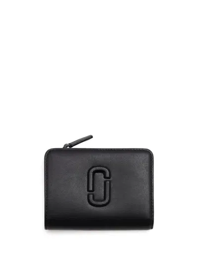 Marc Jacobs The Mini Compact Wallet Accessories In Black