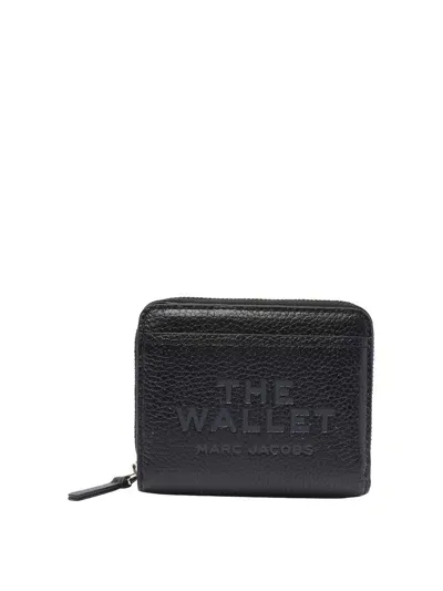 Marc Jacobs The Mini Compact Wallet In Black