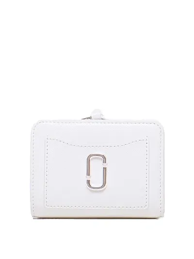 Marc Jacobs The Mini Compact Wallet In White