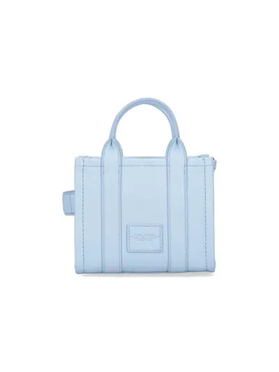 Marc Jacobs The Mini Tote Bag In Clear Blue