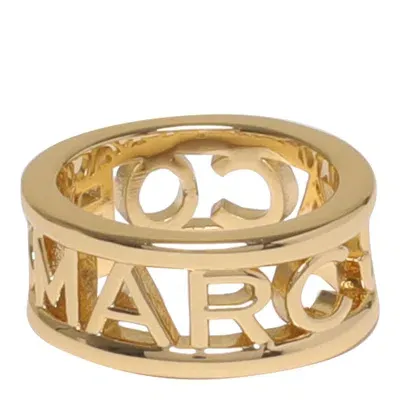 Marc Jacobs The Monogram Ring In Gold