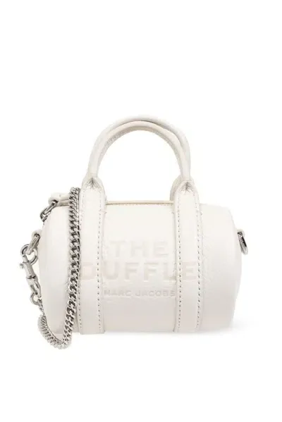 Marc Jacobs The Nano Duffle Zipped Crossbody Bag In White