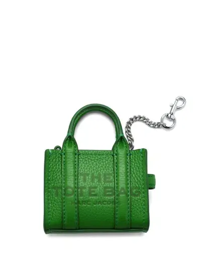 Marc Jacobs The Nano Tote Charm In Kiwi