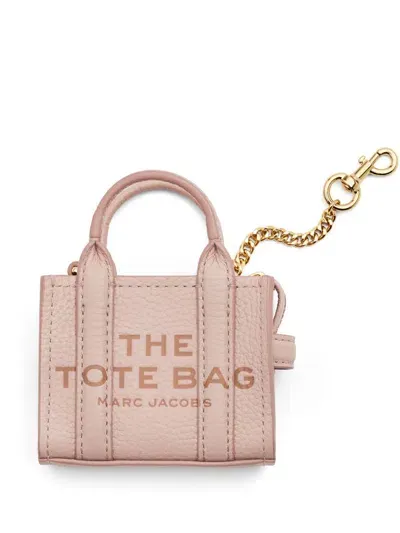 Marc Jacobs The Nano Tote Bag Charm In Pink