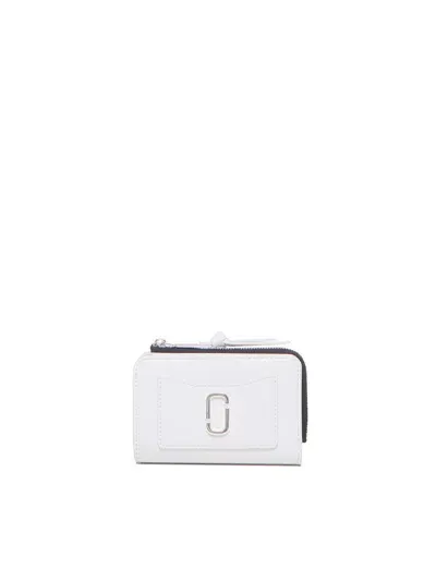 Marc Jacobs The Slim Bi-fold Wallet In White