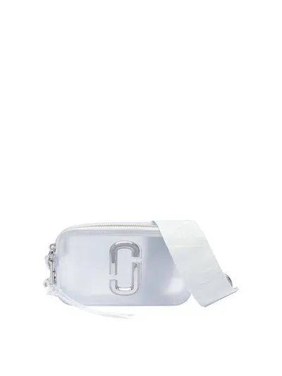 Marc Jacobs The Snapshot Crossbody Bag In Silver