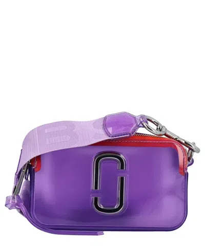 Marc Jacobs The Jelly Snapshot Crossbody Bag In Violet