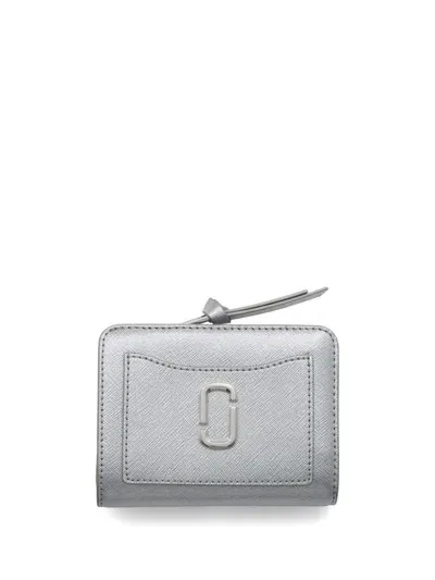 Marc Jacobs The Snapshot Wallet In Silver