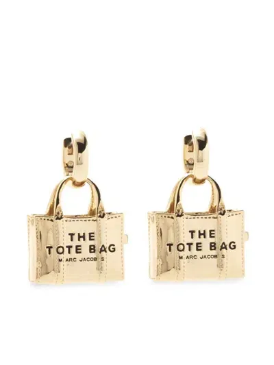 Marc Jacobs The Tote  Earrings Accessories In Grey