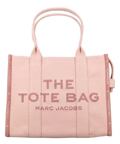 Marc Jacobs The Tote Jacquard Large Tote Bag In Pink