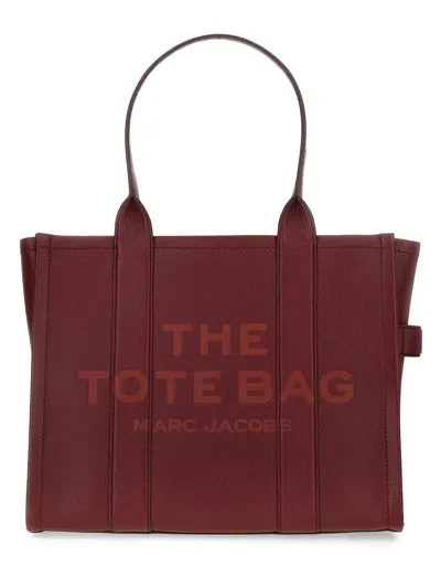 Marc Jacobs The Tote Large Bag In Bordeaux