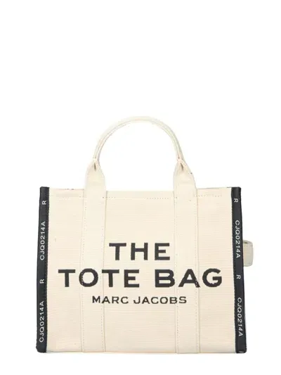 Marc Jacobs The Tote Medium Bag In Beige