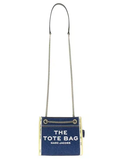 Marc Jacobs The Tote Mini Bag In Navy