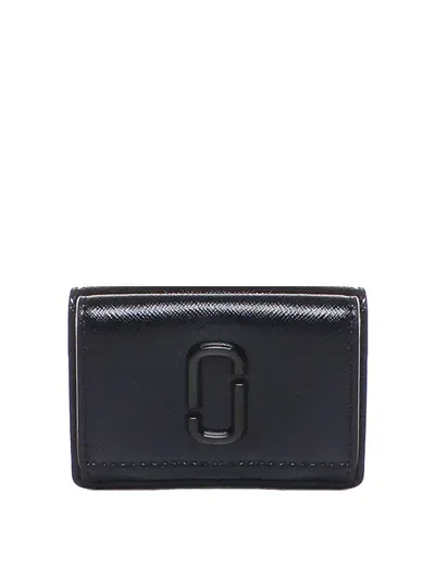 Marc Jacobs The Trifold Mini Wallet In Black