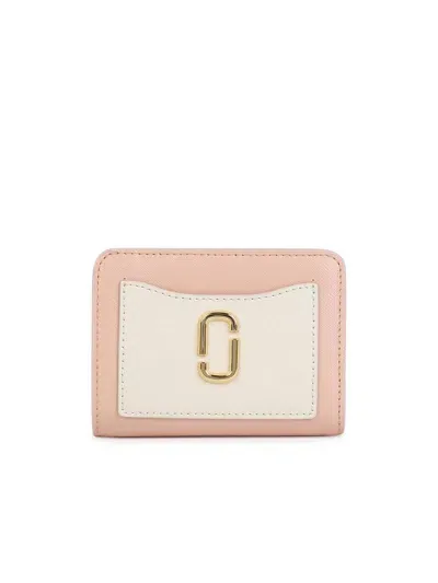 Marc Jacobs The Utility Snapshot Mini Compact Wallet In Pink