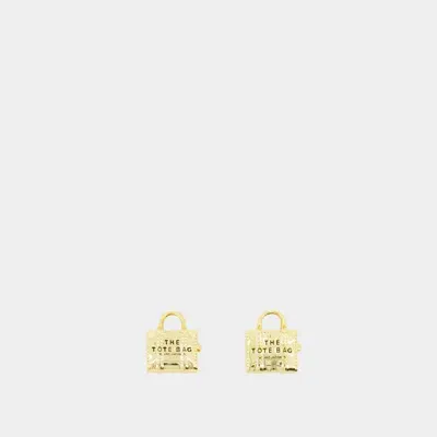 Marc Jacobs Tote Bag Earrings -  - Metal - Gold