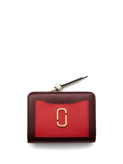 Marc Jacobs Wallets In Oxblood Multi