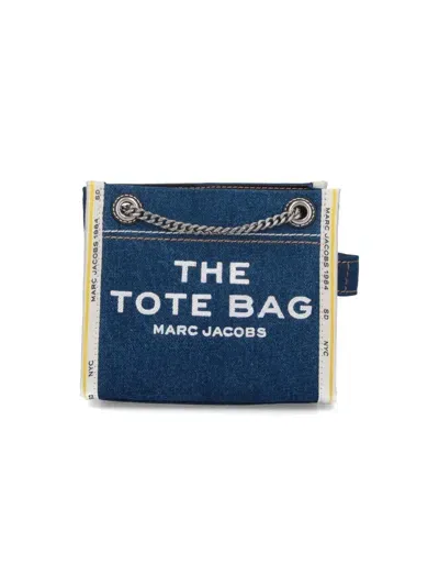 Marc Jacobs Women Denim Crossbody Bag In Blue