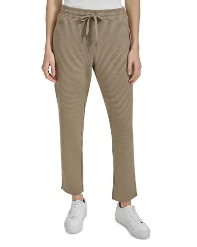 Marc New York Waffle Knit Pants In Mushroom