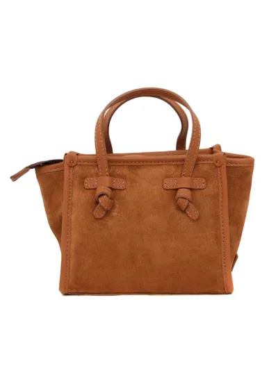 Marcella Gianni Chiarini Leather Bag In Brown