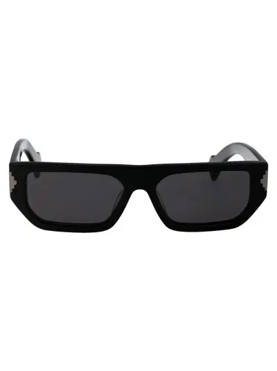 Marcelo Burlon County Of Milan Sunglasses In 1007 Black