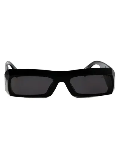 Marcelo Burlon County Of Milan Sunglasses In 1007 Black