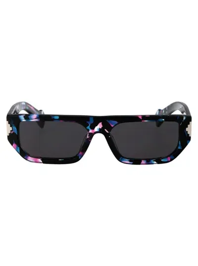 Marcelo Burlon County Of Milan Sunglasses In 4207 Havana Blue